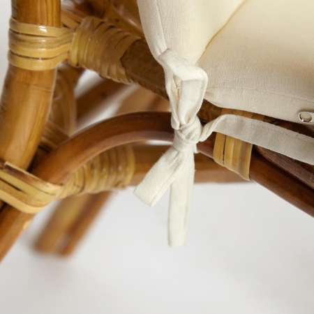 Комплект террасный AKIRA с подушкой 54х60х78 см, D 46х40 см, натуральный