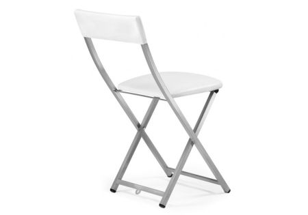 Стул Elevis белый полимер, светлый мусс