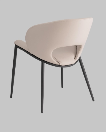 Стул Вивьен экокожа светло-бежевый