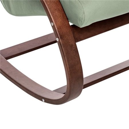 Кресло-качалка Милано орех текстура и ткань V 14