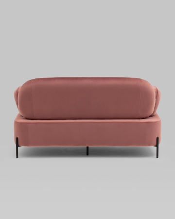 Диван Кэнди велюр пыльно-розовый