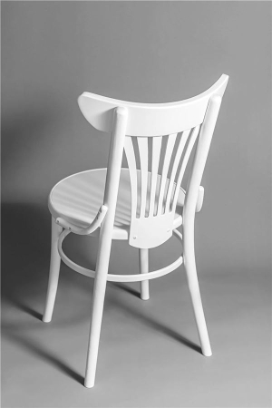 Стул венский Uranus белый, жесткое сиденье