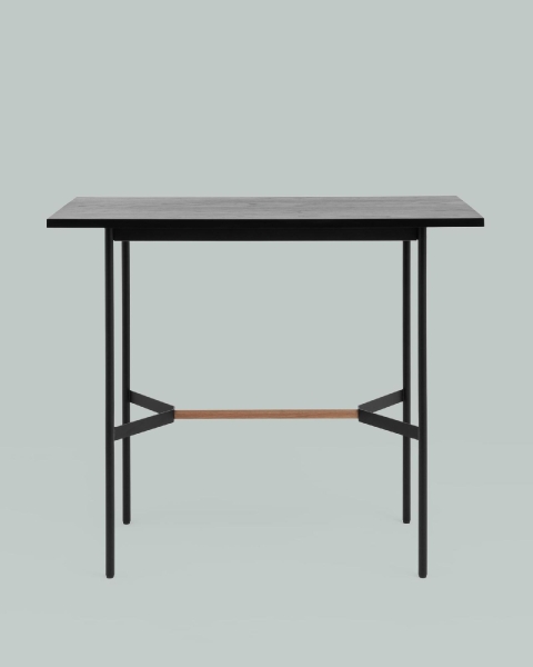 Стол барный Knobb 120*60 черный