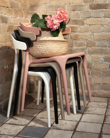 Стул Neo пластик черный