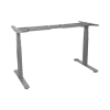 Подстолье для стола с электроприводом и регулировкой высоты, 2 мотора, память 4 уровня высоты, серый