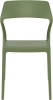 Стул пластиковый Snow зеленый