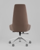Кресло руководителя Soulo TopChairs светло-серый, коричневый