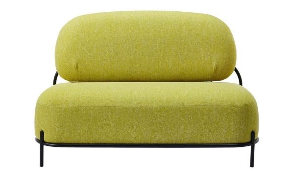 Диван SOFA 06-02 (2-х местный) желтый A652-21