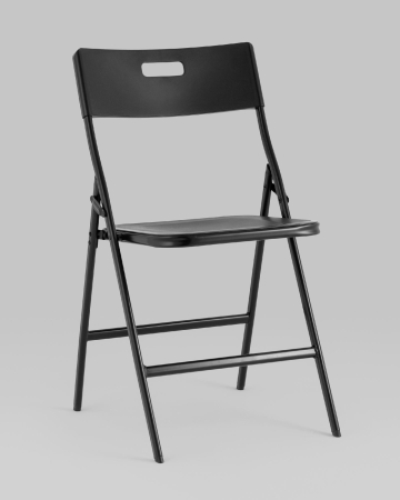 Комплект раскладного стола и стульев Кейт черный