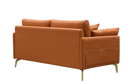 Диван CALIFORNIA NAPPA SF002 (2-х местный) коричневый