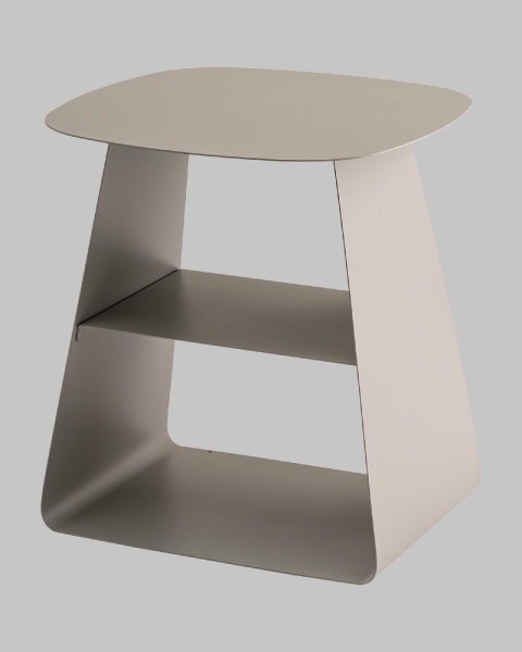 Журнальный столик Leyre металл темно-серый