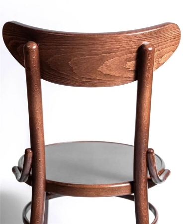 Деревянный стул венский Luna светлый орех с твердым сиденьем