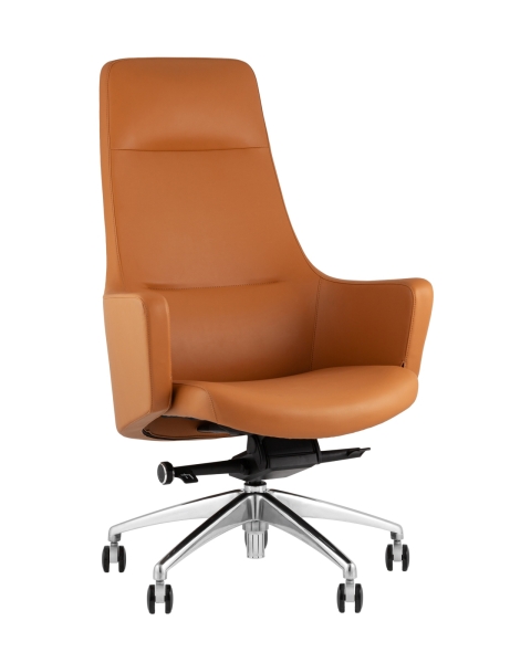 Кресло руководителя Ferris TopChairs коричневое