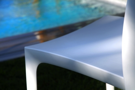 Стул пластиковый Siesta Contract Maya серебристый