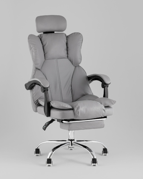 Кресло руководителя TopChairs Siento серый