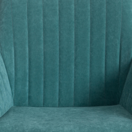 Кресло DUBLIN велюр Clermon, бирюзовый