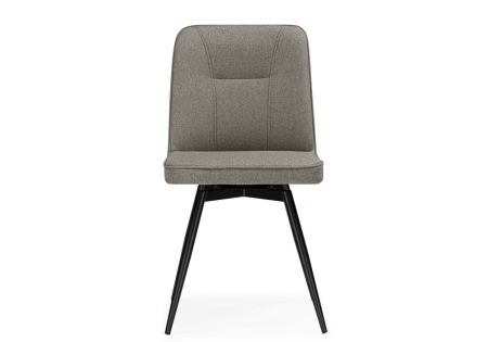 Стул на металлокаркасе Texas 3 поворотный светло-серый, черный