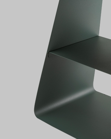 Журнальный столик Leyre металл зеленый