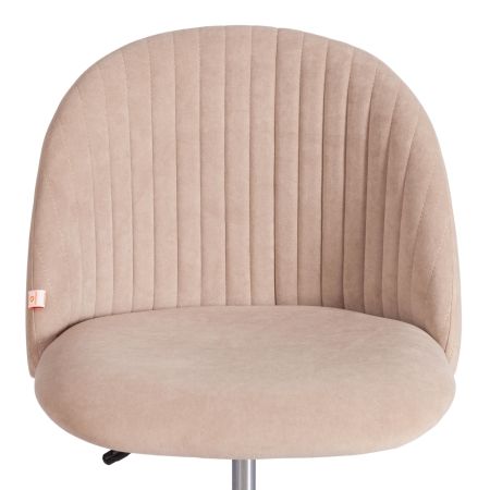 Кресло MELODY флок, бежевый