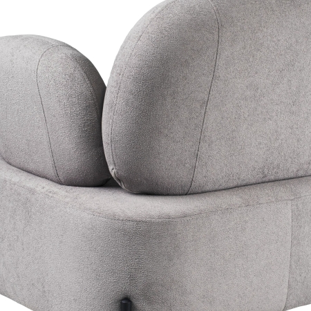 Кресло Джой букле серый MOSS 960