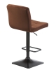 Стул барный DOMINIC шоколадный велюр MJ9-111