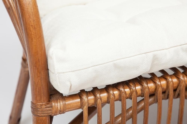 КОМПЛЕКТ " NEW BOGOTA " (диван + 2 кресла + стол со стеклом) с подушками