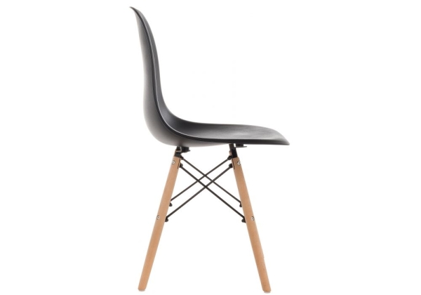 Стул деревянный Eames PC-015 черный