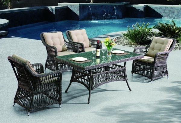 Плетеный стол CANNES 150 см