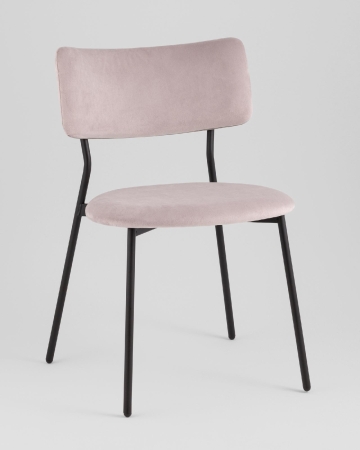 Стул Амелия велюр пыльно-сиреневый