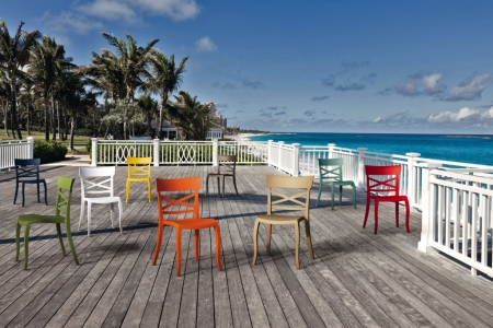 Стул пластиковый PAPATYA XSera-S красный