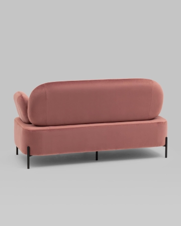 Диван Кэнди велюр пыльно-розовый