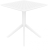 Стол пластиковый Siesta Contract Sky Table 70 белый