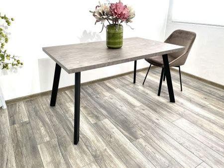 Стол BRICK M 140 Оникс, черный