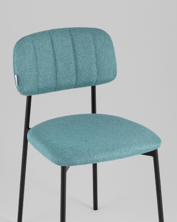 Стул Майло рогожка мятный