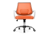 Компьютерное кресло Ergoplus оранжевый, белый