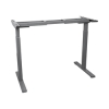 Подстолье для стола с электроприводом и регулировкой высоты, 2 мотора, память 3 уровня высоты, серый