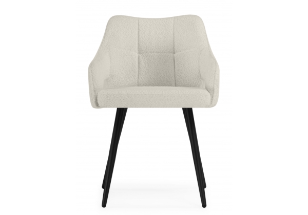 Стул на металлокаркасе Hera бежевый, черный