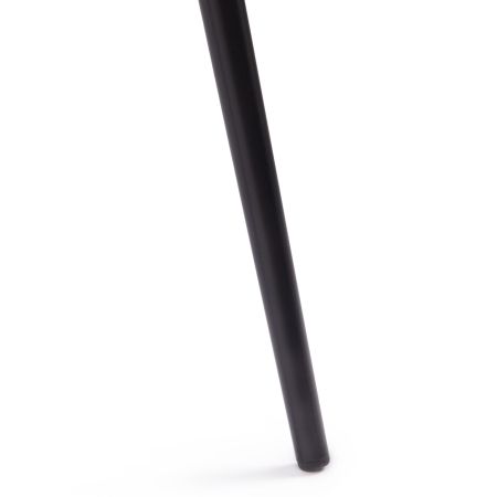 Стул CHILLY MAX велюр и металл, 45х54х90 см, серый 25, черный