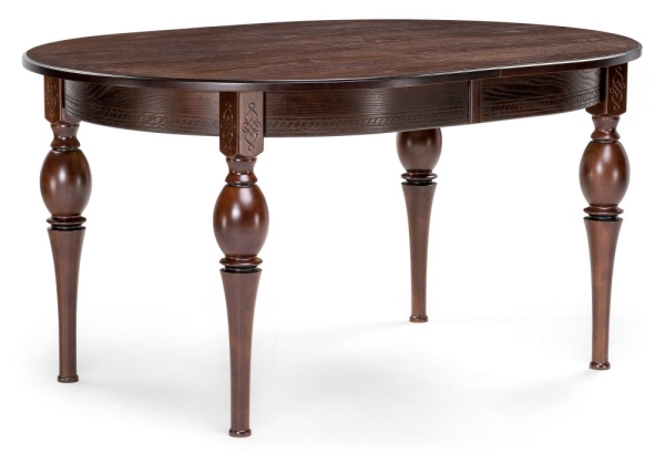 Стол деревянный Авилла орех темный, орех