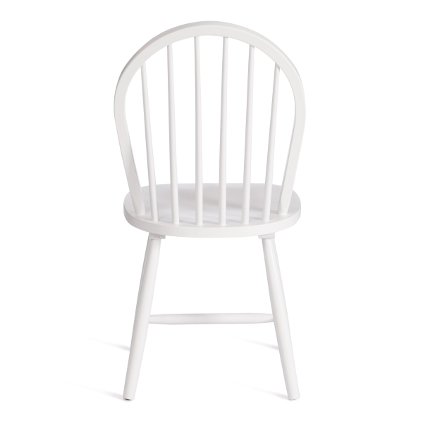 Стул AVERY (mod. 1101) дерево гевея, белый