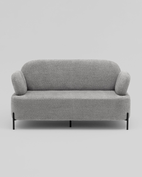 Диван Кэнди ткань букле светло-серый