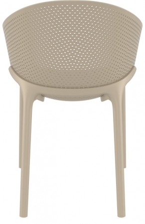 Кресло пластиковое Siesta Contract Sky бежевый