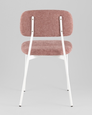 Стул Chao розовый белые ножки 4 шт.