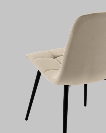 Стул Одди NEW велюр бежевый