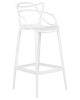 Стул барный MASTERS BAR белый W-02