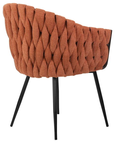 Стул обеденный MATILDA оранжевая ткань LAR 275-27