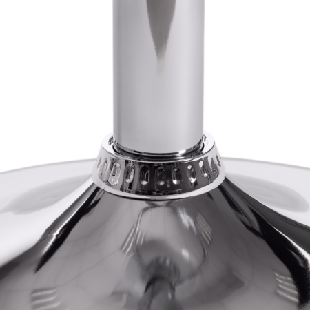 Стул барный AVIONIC (mod. KY712A) металл, экокожа, 45*53*86-107 см, бежевый, хром