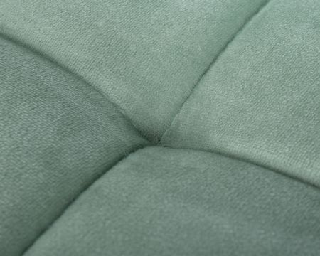 Табурет барный BRUNO пудрово-мятный велюр MJ9-87