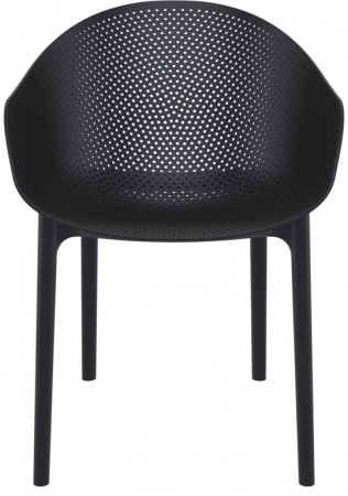 Кресло пластиковое Siesta Contract Sky черный