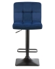 Стул барный DOMINIC синий велюр MJ9-117